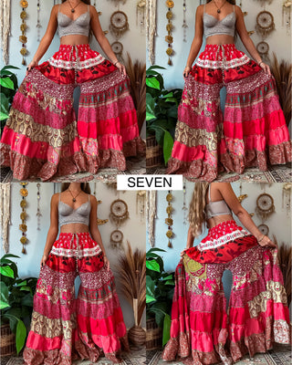 LUNA TIERED PANTS (TALL)