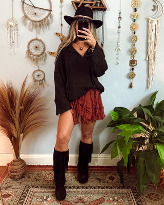 EMRYN WRAP SKIRT