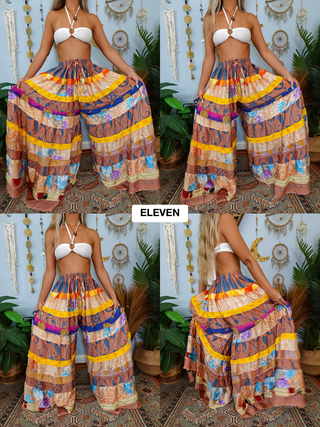 LUNA TIERED PANTS (GODDESS+)