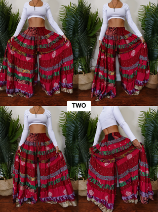 LUNA TIERED PANTS (REGULAR)