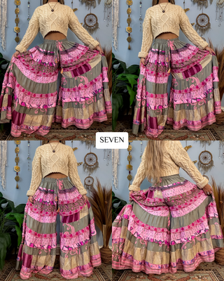 LUNA TIERED PANTS (SHORT)