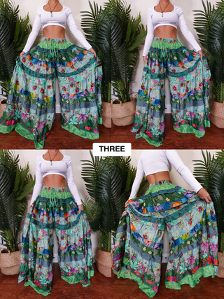 LUNA TIERED PANTS (TALL)