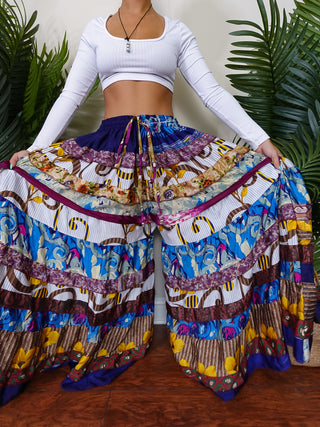 LUNA TIERED PANTS (GODDESS+)