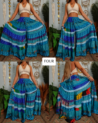 LUNA TIERED PANTS (goddess+)