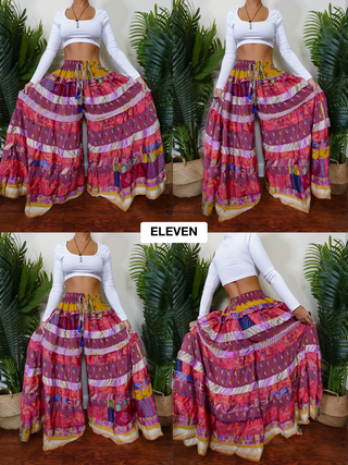 LUNA TIERED PANTS (REGULAR)