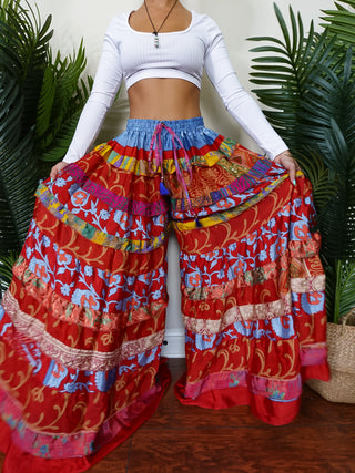 LUNA TIERED PANTS (TALL)