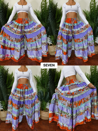 LUNA TIERED PANTS (SHORT)