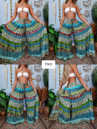 LUNA TIERED PANTS (REGULAR)
