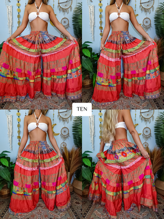 LUNA TIERED PANTS (REGULAR)