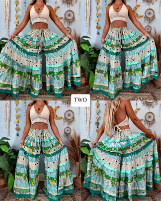 LUNA TIERED PANTS (SHORT)