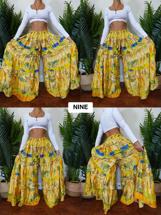 LUNA TIERED PANTS (SHORT)