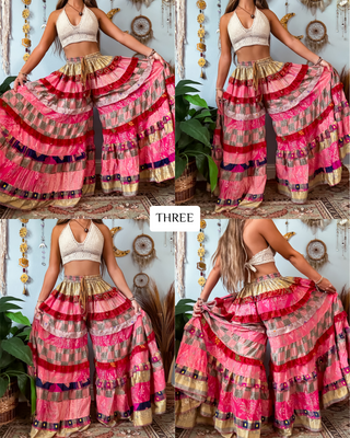 LUNA TIERED PANTS (SHORT)