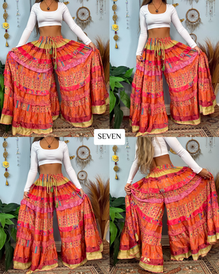 LUNA TIERED PANTS (SHORT)