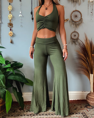 DAWN CINCH HALTER TOP