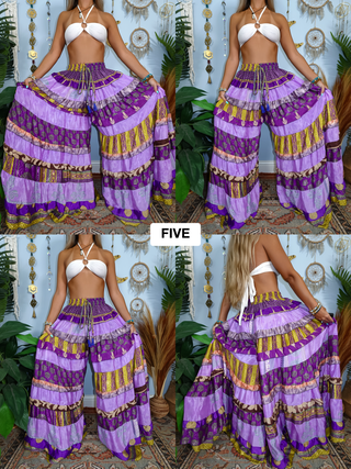 LUNA TIERED PANTS (REGULAR)