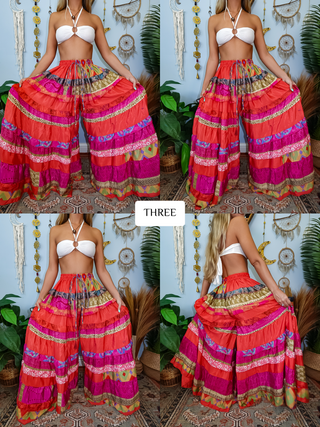 LUNA TIERED PANTS (REGULAR)