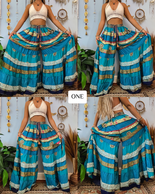 LUNA TIERED PANTS (TALL)