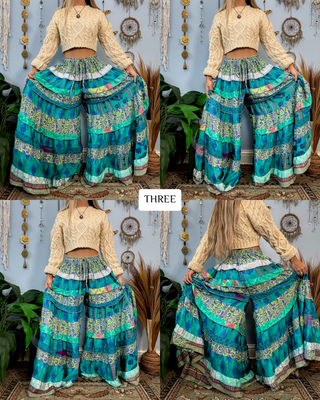 LUNA TIERED PANTS (SHORT)