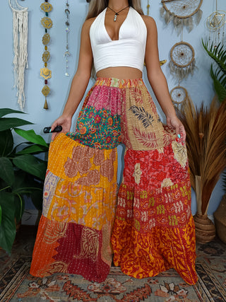 MAIA TIERED PANTS (REGULAR)