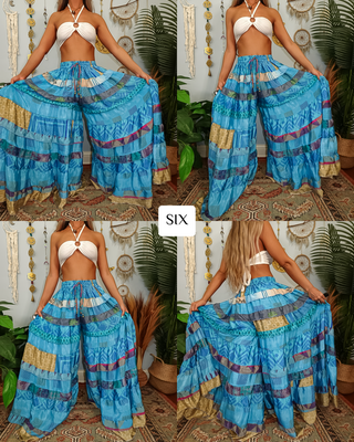 LUNA TIERED PANTS (regular)