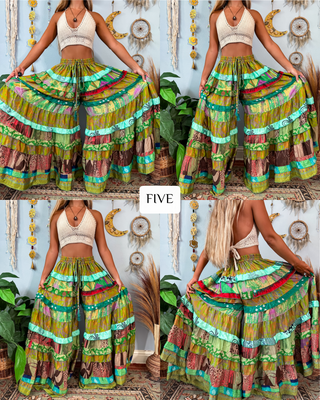 LUNA TIERED PANTS (SHORT)