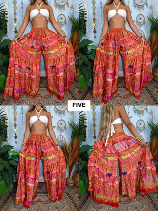 LUNA TIERED PANTS (SHORT)