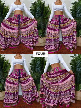 LUNA TIERED PANTS (GODDESS+)