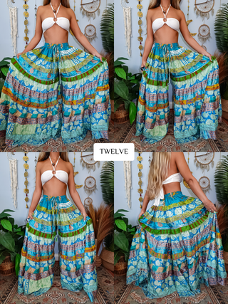 LUNA TIERED PANTS (REGULAR)