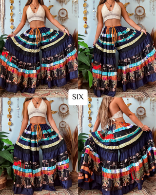 LUNA TIERED PANTS (SHORT)