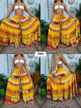 LUNA TIERED PANTS (SHORT)