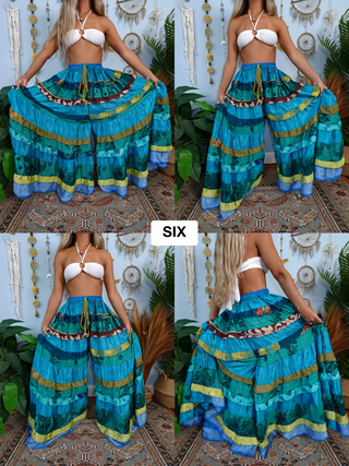 LUNA TIERED PANTS (GODDESS+)