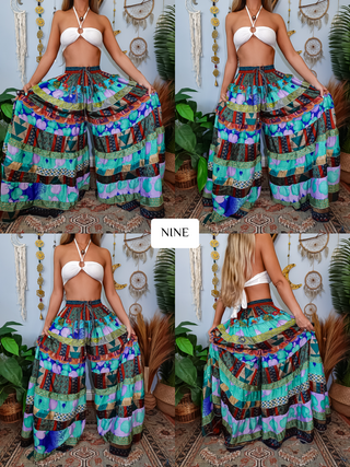 LUNA TIERED PANTS (REGULAR)