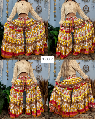 LUNA TIERED PANTS (SHORT)