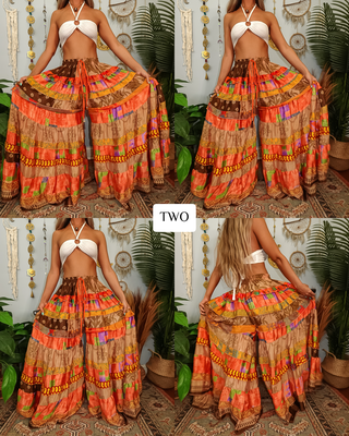 LUNA TIERED PANTS (regular)