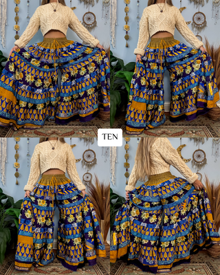 LUNA TIERED PANTS (SHORT)