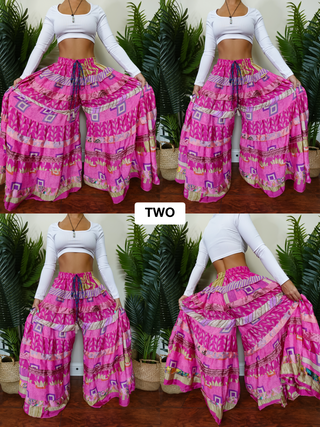 LUNA TIERED PANTS (SHORT)