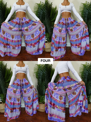LUNA TIERED PANTS (REGULAR)