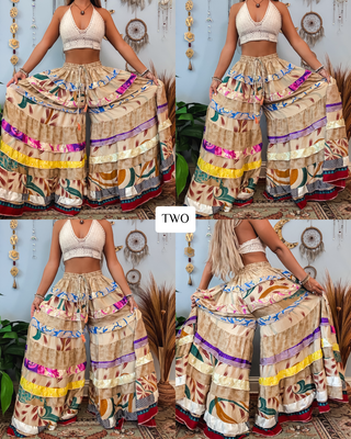 LUNA TIERED PANTS