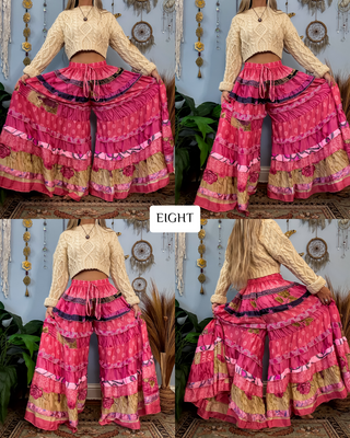 LUNA TIERED PANTS (SHORT)