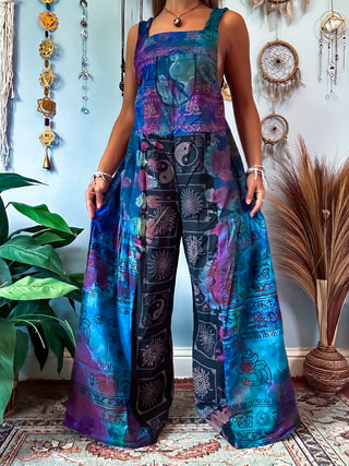 OMARI WIDE LEG OVERALLS