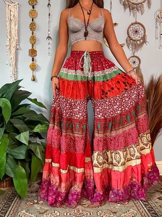LUNA TIERED PANTS (TALL)