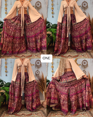 LUNA TIERED PANTS (GODDESS+)