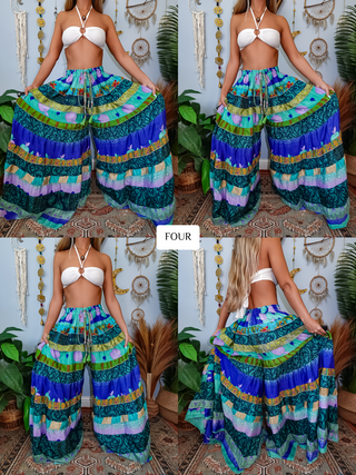 LUNA TIERED PANTS (REGULAR)
