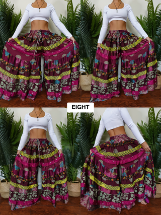 LUNA TIERED PANTS (SHORT)