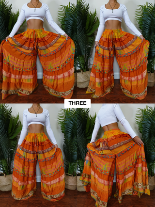 LUNA TIERED PANTS (REGULAR)