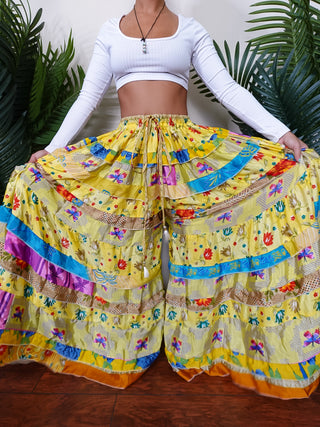LUNA TIERED PANTS (GODDESS+)