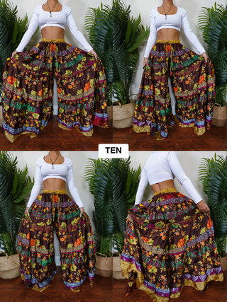 LUNA TIERED PANTS (REGULAR)