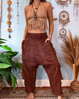 WILDER DROP CROTCH TROUSERS