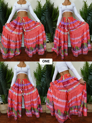LUNA TIERED PANTS (SHORT)