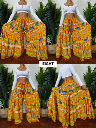 LUNA TIERED PANTS (SHORT)